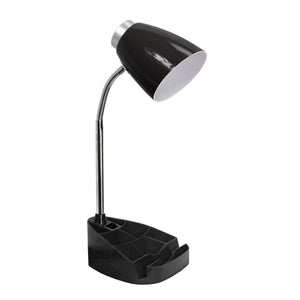 Flexible Gooseneck Organizer 18.5" Desk Lamp