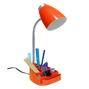 Flexible Gooseneck Organizer 18.5" Desk Lamp