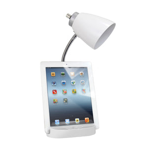 Sleek Essentials Flexible USB Port 18.5" Desk Lamp