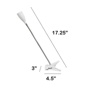 Basic Clip On LED Light 17.25" Flexible Gooseneck