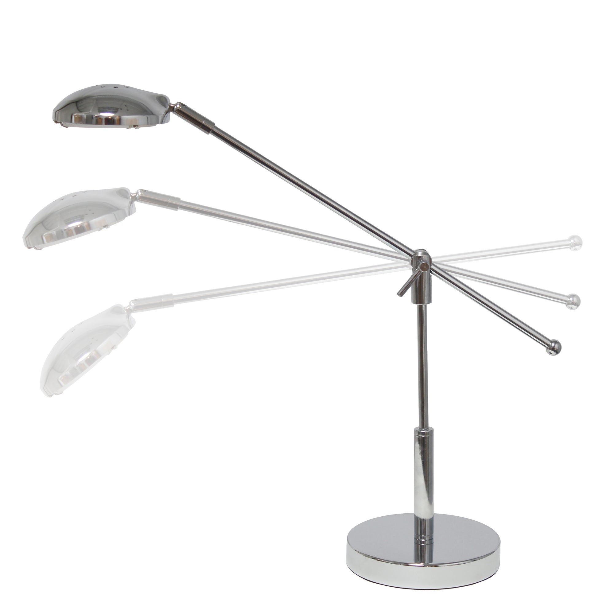 Pivot Arm Modern LED 21" Desk Lamp