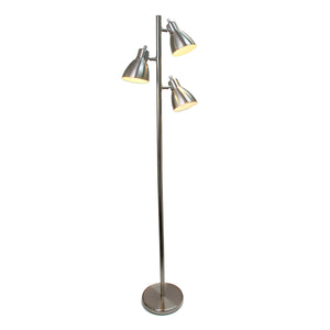 Tall Traditional 3 Light Metal Tree 64" Floor Lamp