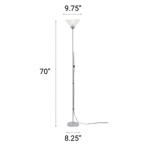 Tall Torchiere Essential 70" Floor Lamp