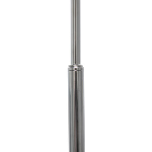 Modern Arched Brushed Nickel 66" Floor Lamp