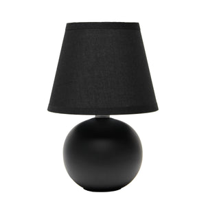 Traditional Ceramic Orb Base 8.66" Table Desk Lamp