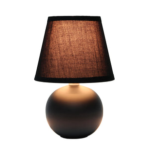 Traditional Ceramic Orb Base 8.66" Table Desk Lamp