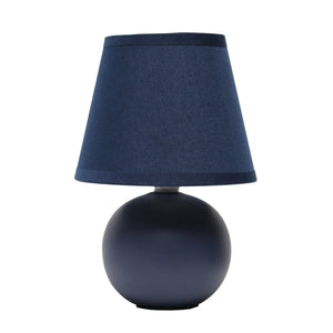 Traditional Ceramic Orb Base 8.66" Table Desk Lamp