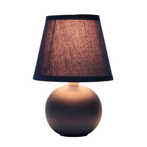 Traditional Ceramic Orb Base 8.66" Table Desk Lamp