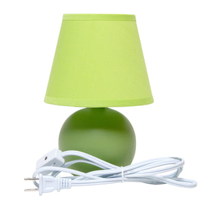 Traditional Ceramic Orb Base 8.66" Table Desk Lamp