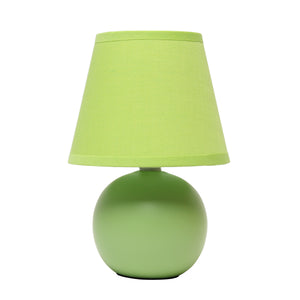 Traditional Ceramic Orb Base 8.66" Table Desk Lamp