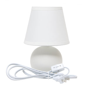 Traditional Ceramic Orb Base 8.66" Table Desk Lamp