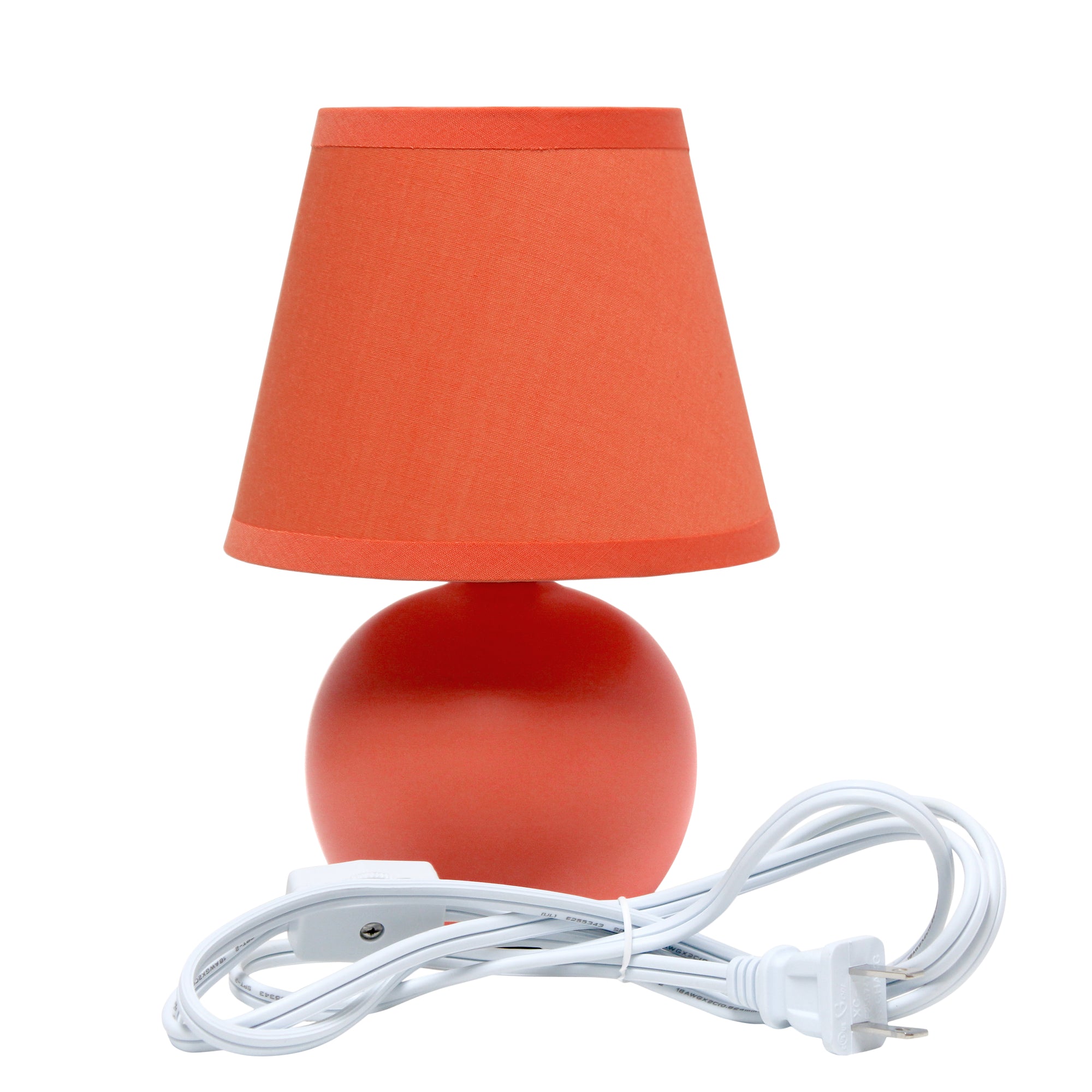 Traditional Ceramic Orb Base 8.66" Table Desk Lamp