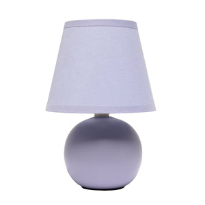 Traditional Ceramic Orb Base 8.66" Table Desk Lamp