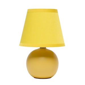 Traditional Ceramic Orb Base 8.66" Table Desk Lamp