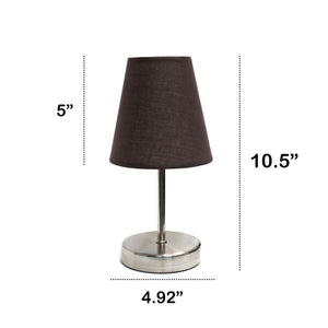 Traditional Metal Stick 10.5" Table Desk Lamp