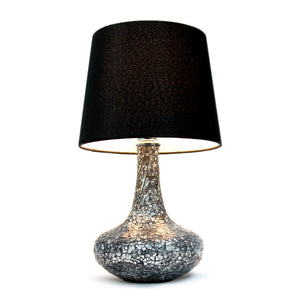 Patchwork Crystal Glass 14.17" Table Lamp