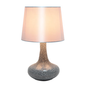 Patchwork Crystal Glass 14.17" Table Lamp