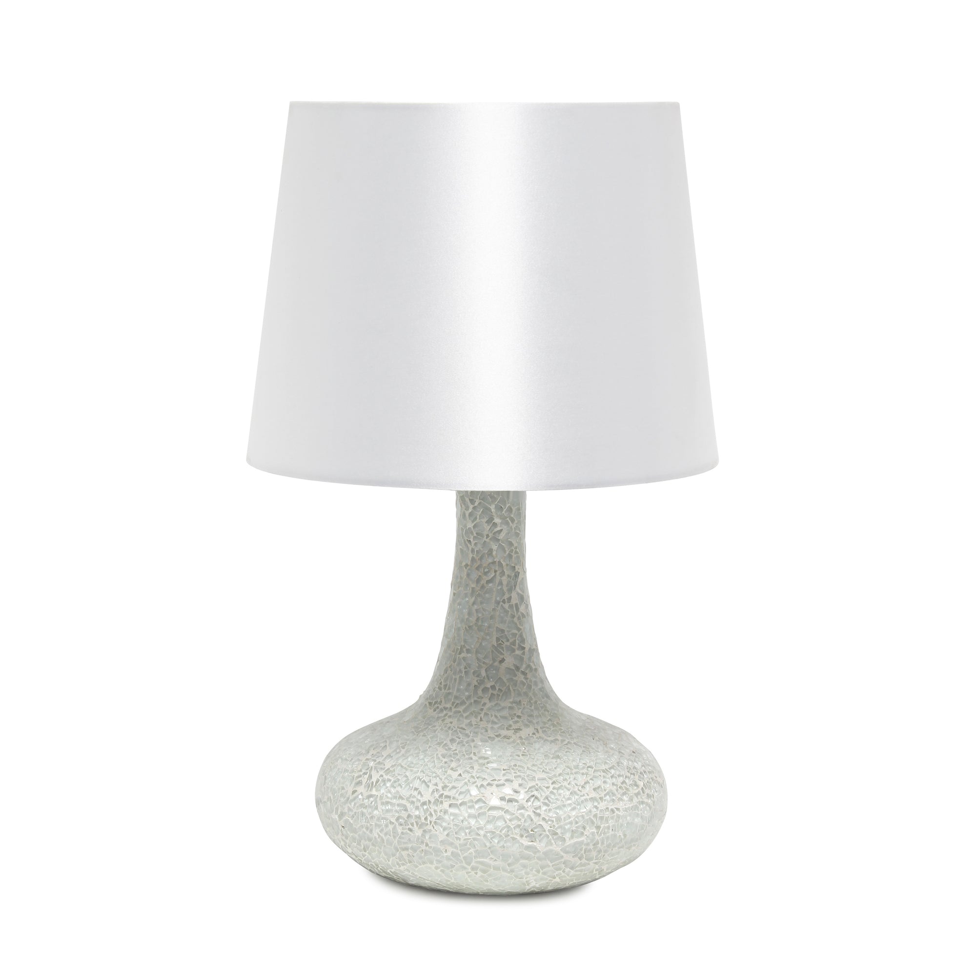 Patchwork Crystal Glass 14.17" Table Lamp