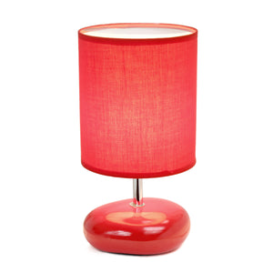 Traditional Mini Round Rock 10.24" Table Lamp