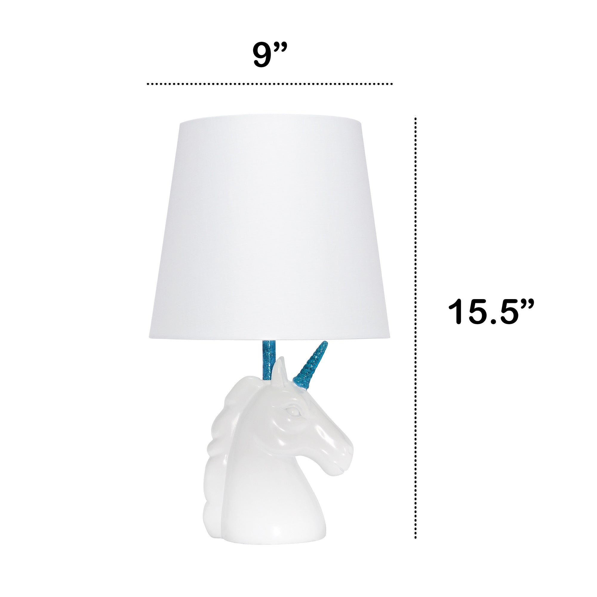 Enchanting Unicorn Dreams 15.5" Table Lamp