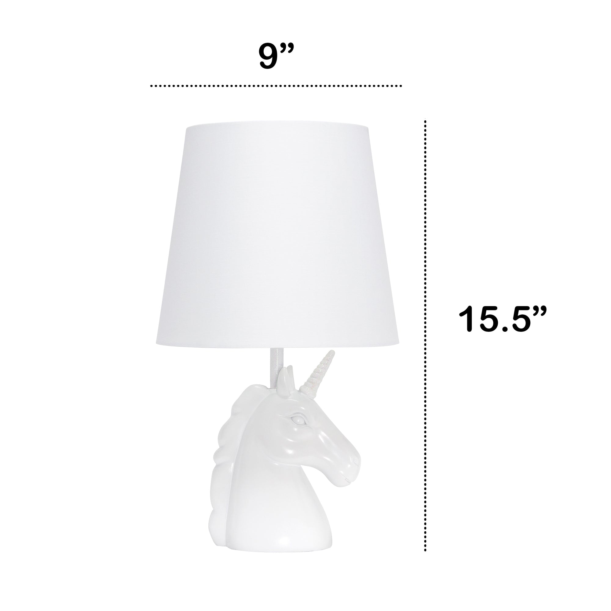 Enchanting Unicorn Dreams 15.5" Table Lamp