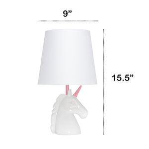 Enchanting Unicorn Dreams 15.5" Table Lamp