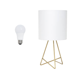 Modern Chic Wire 14" Table Lamp