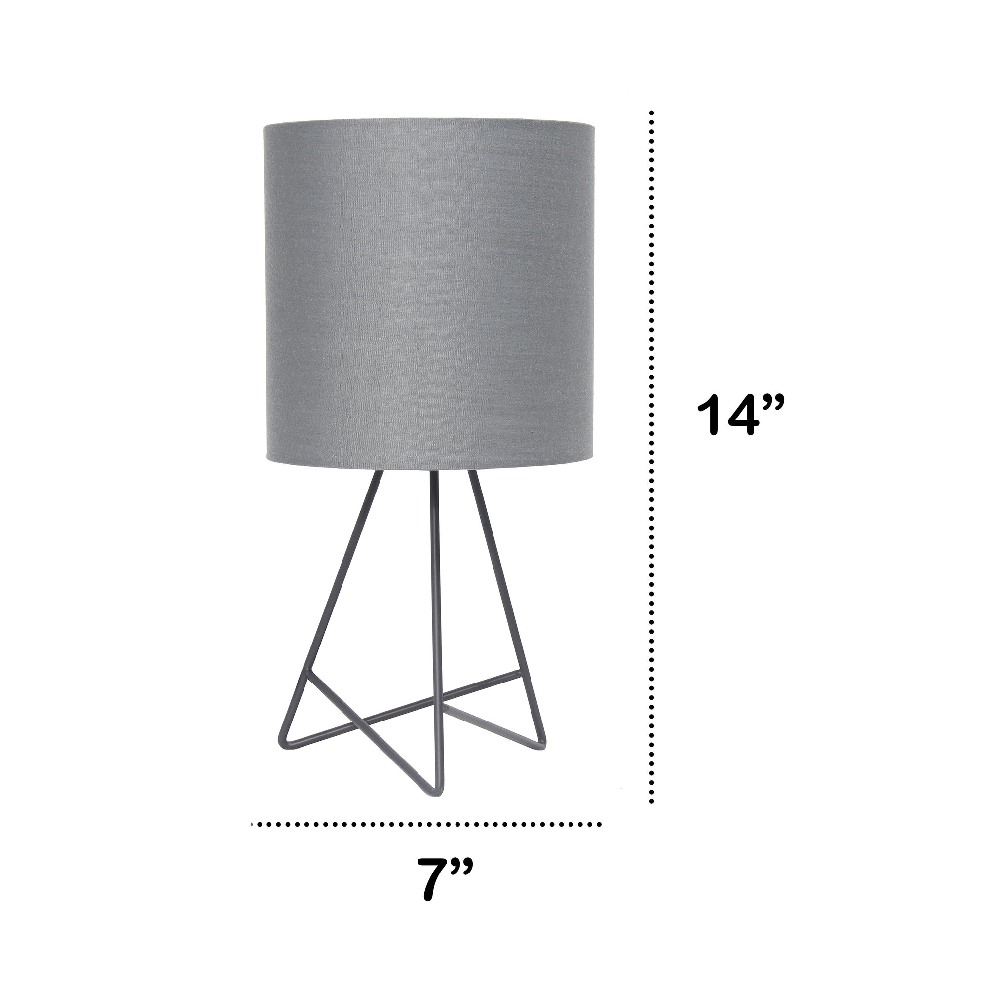 Modern Chic Wire 14" Table Lamp